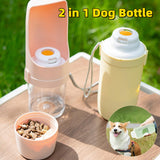 Travel Dog Water Bottle – Outdoor Pet Drinking Cup for Walks, Trips & Hiking