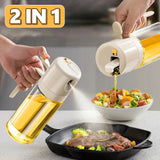 Glass Olive Oil Sprayer Bottle for Cooking, BBQ & Baking