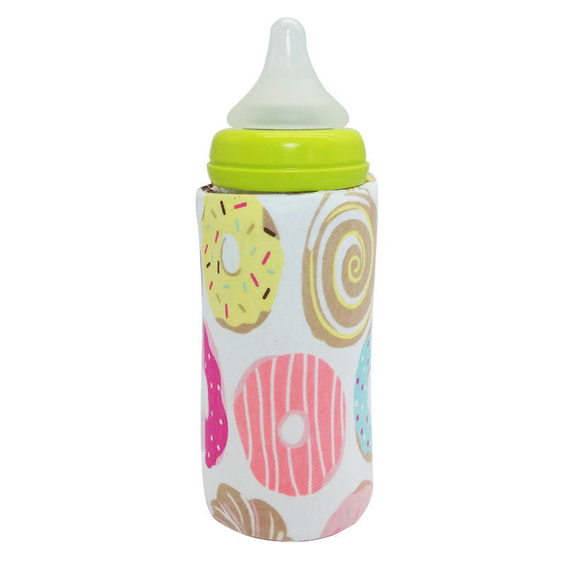 Portable USB Baby Bottle Warmer – Travel Milk & Water Heating Sleeve