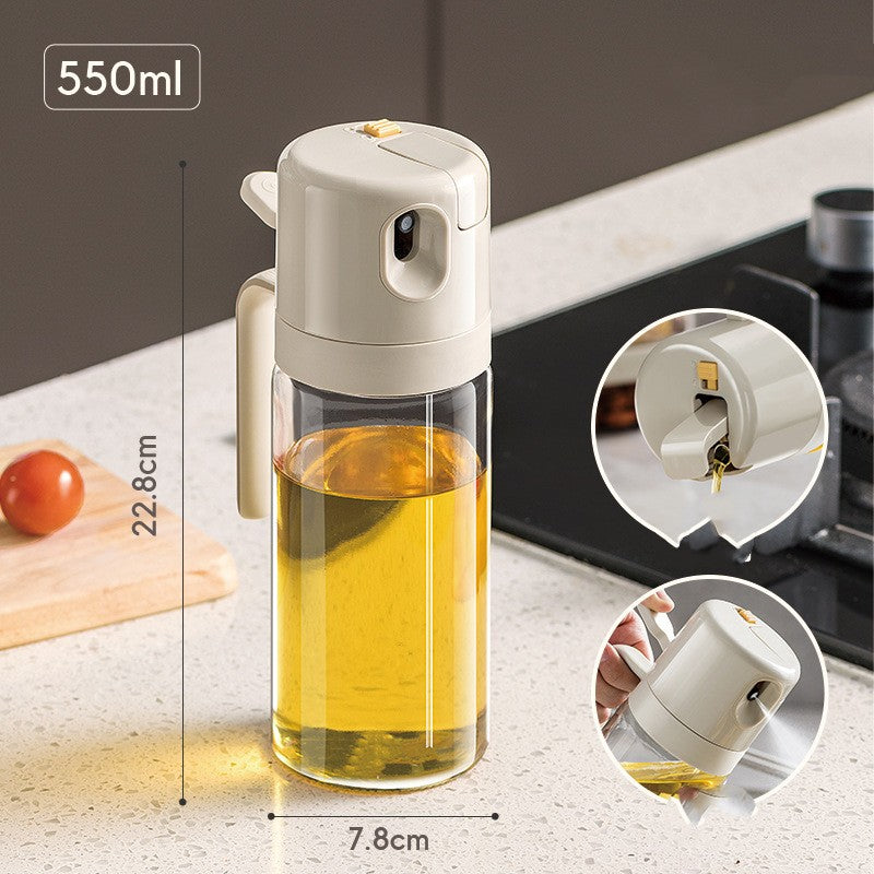Glass Olive Oil Sprayer Bottle for Cooking, BBQ & Baking